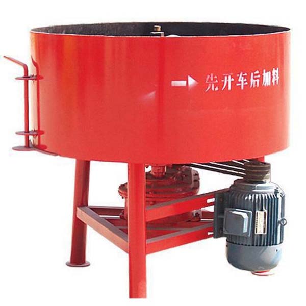 JQ350 Mini Automatic Control Pan Type Concrete Mixer Machine