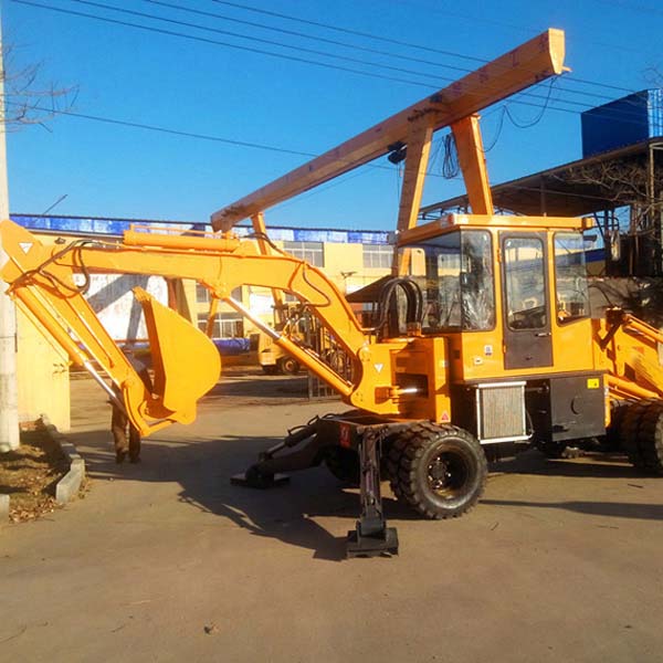 Backhoe Loader With 0.4M3 Rated Bucket Capacity