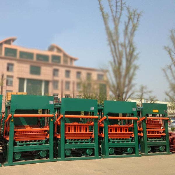 QT5-20 Hydraulic Color Concrete Road Paver Hollow Block Making Machine