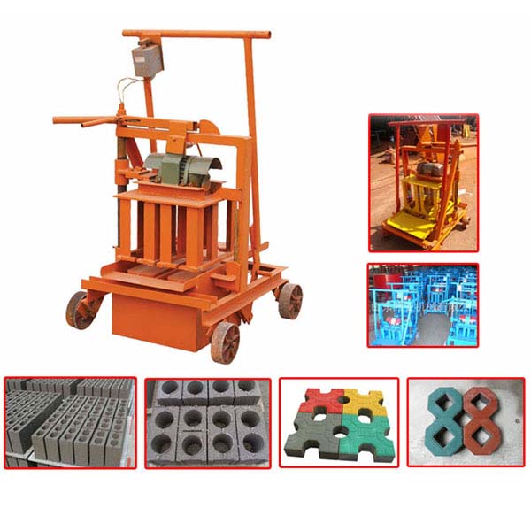 Manual Mini Concrete Block Making Machine