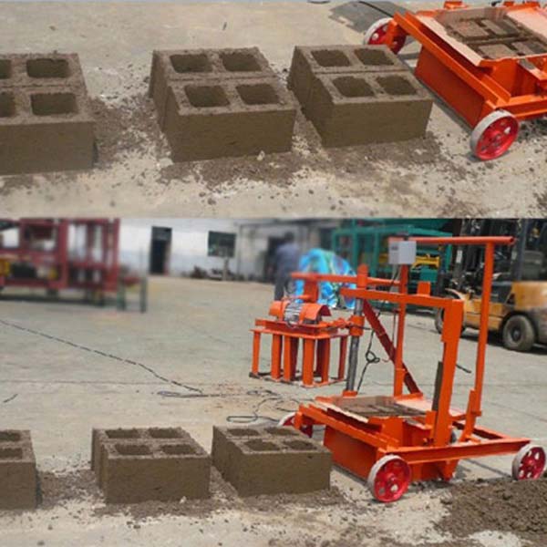Manual Mini Concrete Block Making Machine