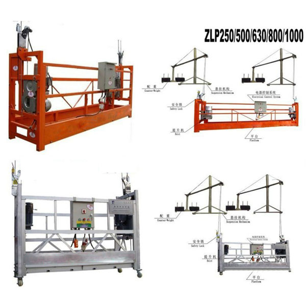 Professional Building Maintenance Suspended Working Platform