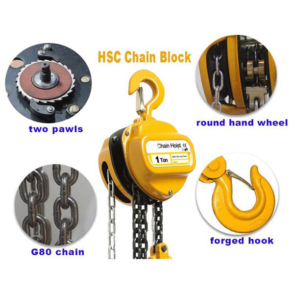 HS-C Hand Chain Hoist 2 Ton Hoist