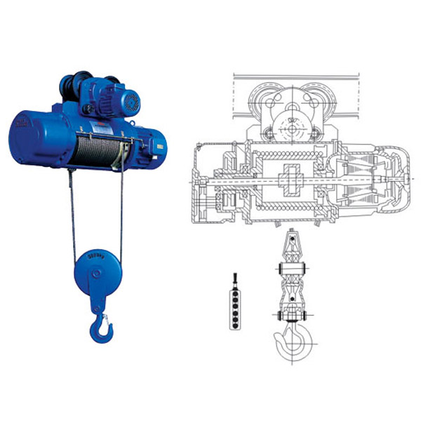 CD1 Wire Rope Electric Chain Hoist