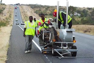 How to Make Accurate Road Marking by Machine On  the Road? 