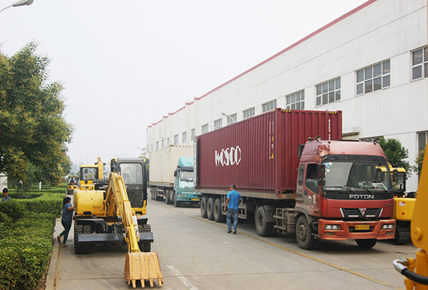 20 Sets of Excavators of China Coal Group Exported to Middle East Successfully
