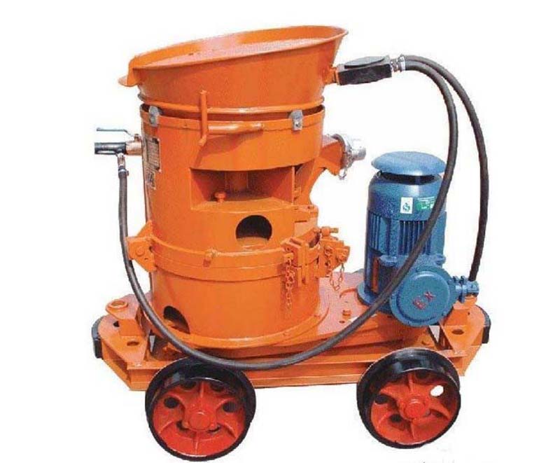 Detailed Operation Of Feeding A Shotcrete Machine 