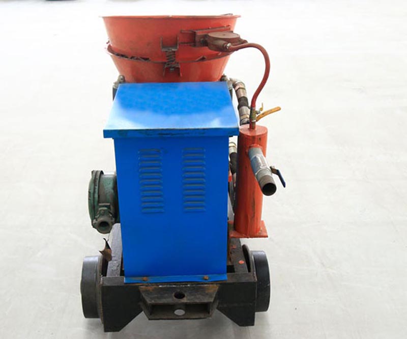 Shotcrete Machine Should Be Stop Feeding Before Shut-Down