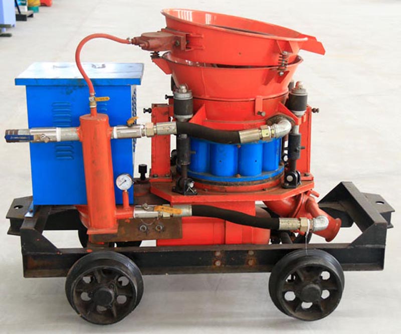 The Principle Of Shotcrete Machine