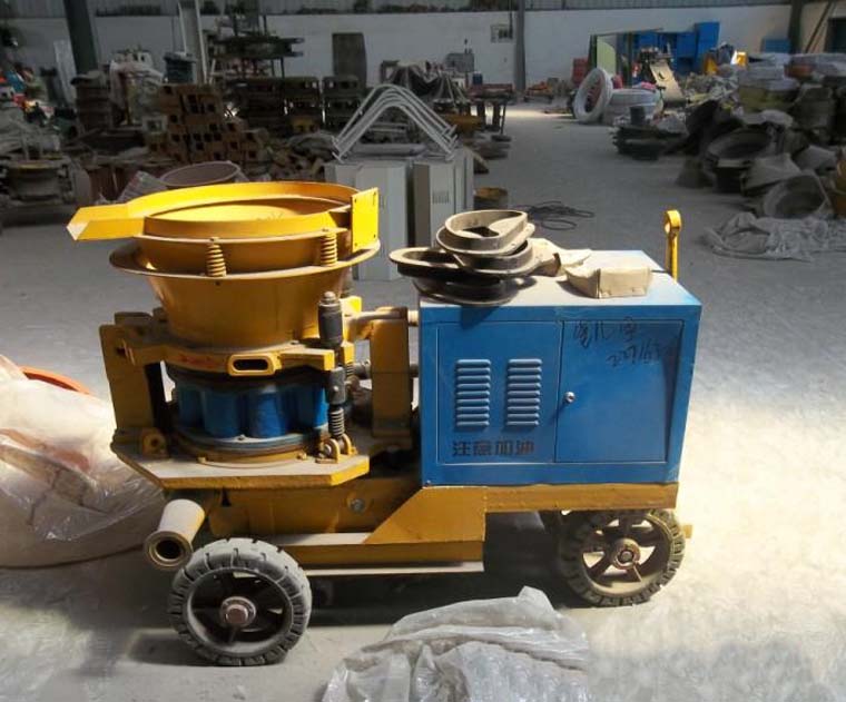 Dry Mix Shotcrete Machine Strong Performance During Construction