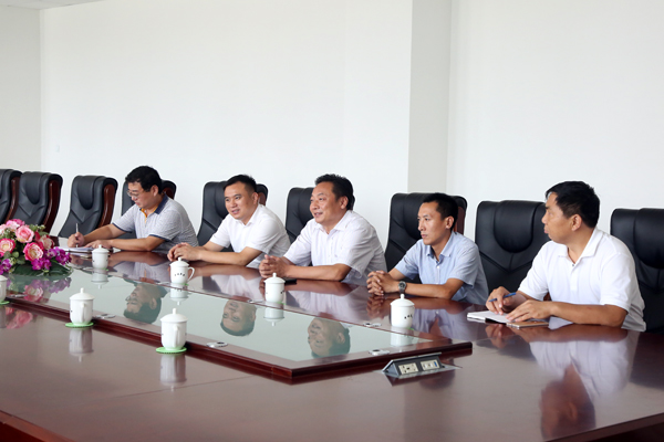 Express-Leaders of Jining High Tech Zone Visited Shandong China Coal Group