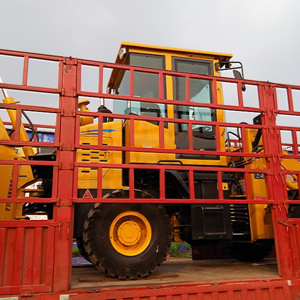 A Batch Of Backhoe Loader Sent To Canada Clients