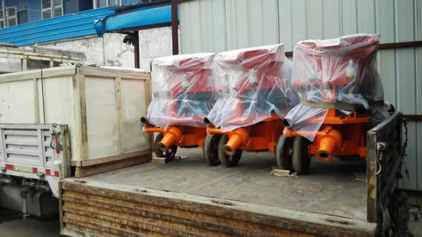 China Coal Group Exported 12 Sets Shotcrete Machine To Chennai Inida