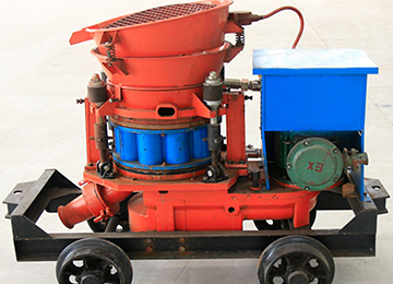 Mortar Spraying Machine Motor Torque Reduction Problem