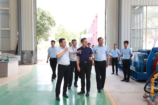  Warmly Welcome The Leaders Of Jining City Retired Military Affairs Bureau To Visit China Coal Group