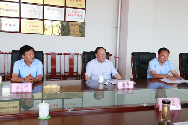  Warmly Welcome The Leaders Of Jining City Retired Military Affairs Bureau To Visit China Coal Group