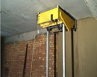 What is a wall rendering machine