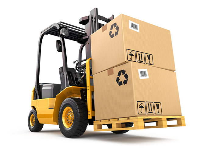 Application range of forklift truck 