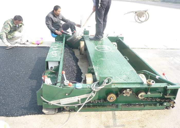 How To Solve The Common Faults In The Material Conveying System Of Rubber Paver Machine