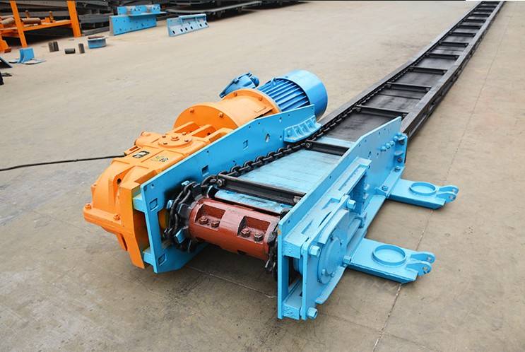 Safe operation technology of mine scraper conveyor