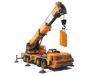 Diesel Engine Crane Structure