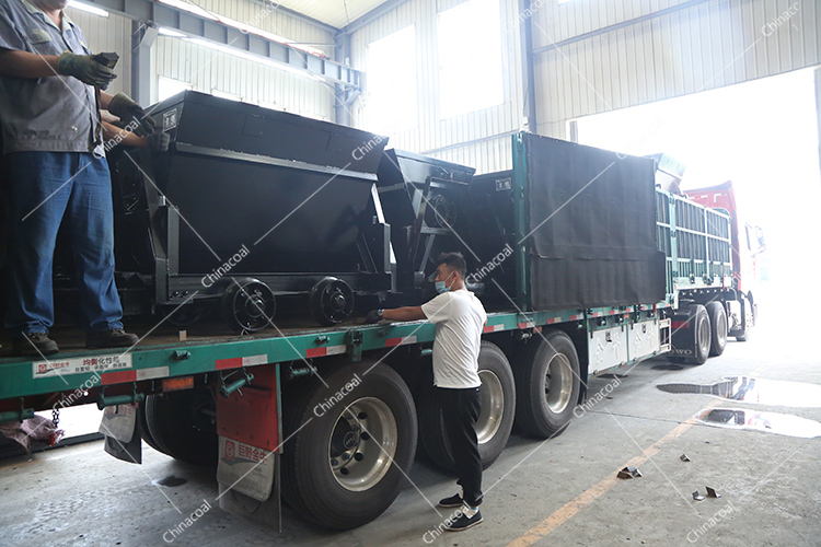 A Batch Of Bucket-Tipping Car From China Coal Group Sent To Changzhi, Shanxi Province
