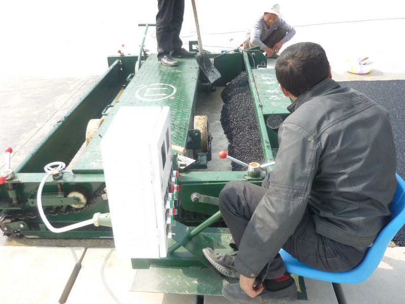 Operating Procedures For The Maintenance Phase After The Operation Of The Rubber Paver Machine