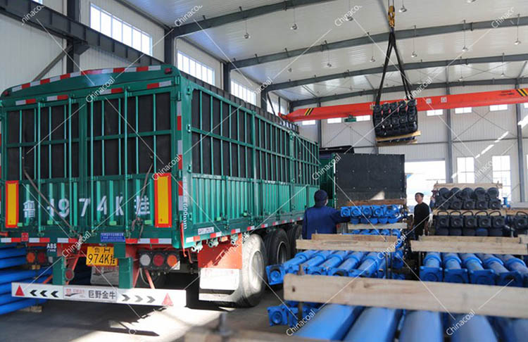 China Coal Group Sent A Batch Of Mining Single Hydraulic Props To Datong, Shanxi Province