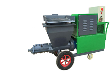 Advantages Of Mortar Spraying Machine In House Decoration