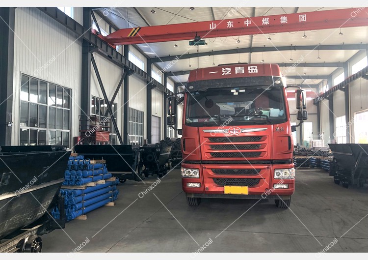 China Coal Group Sent A Batch Of Mining Single Hydraulic Props To Alxa League