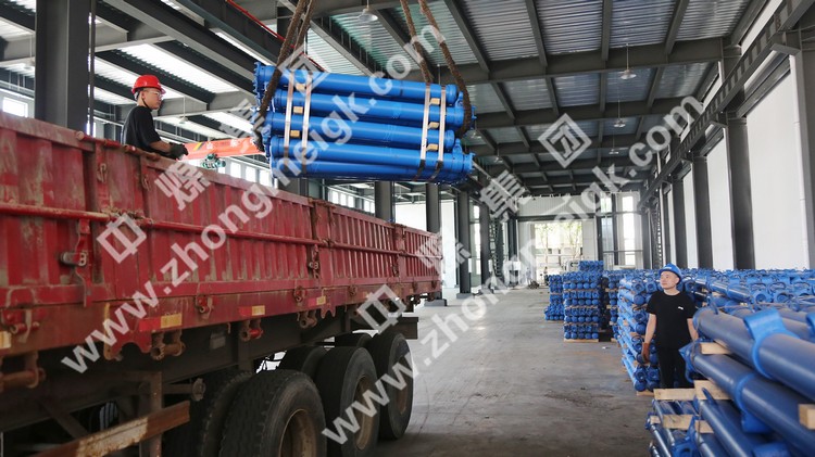 China Coal Group Sent A Batch Of Hydraulic Props And Material Trucks To Fuyuan, Yunnan And Shenyang Respectively