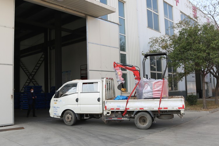 Small Excavator Of China Coal Group Sent To Jiangsu