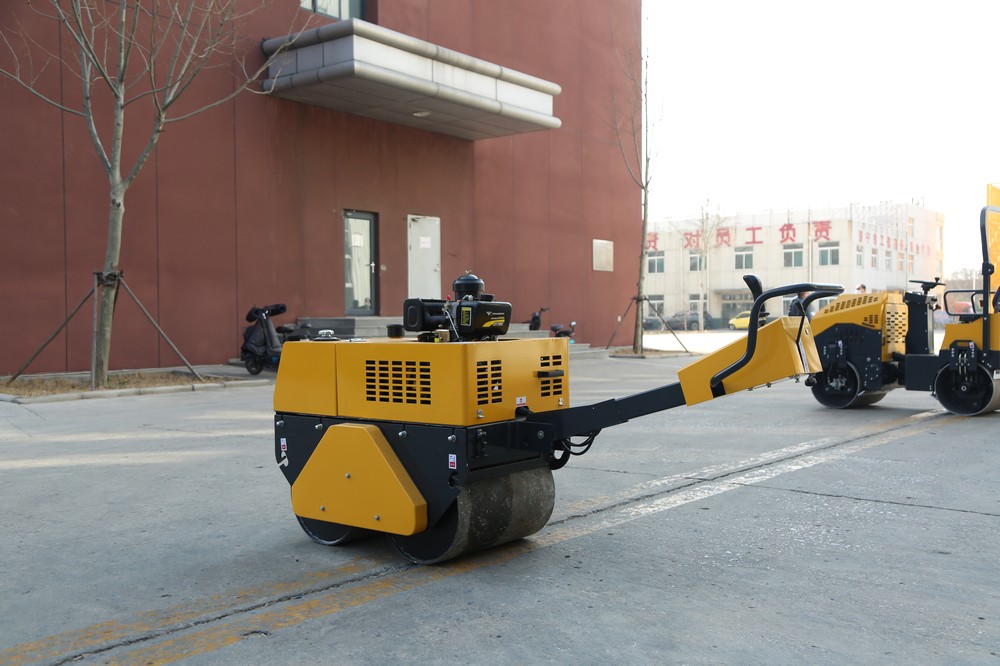 Hand Operated Double Drum Asphalt Road Roller