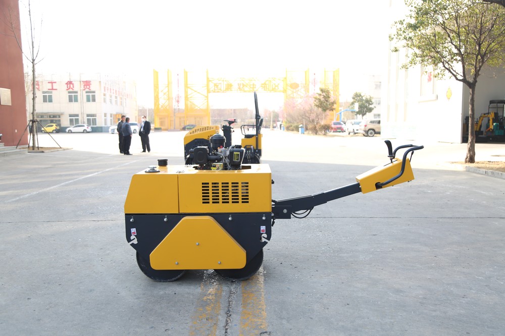 Hand Operated Double Drum Asphalt Road Roller