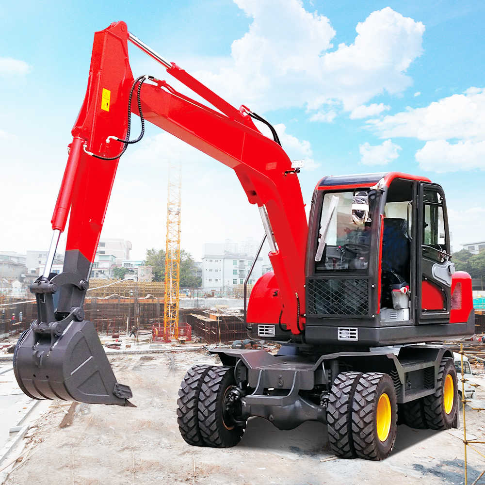  8.5 Ton Wheel Hydraulic Excavator 